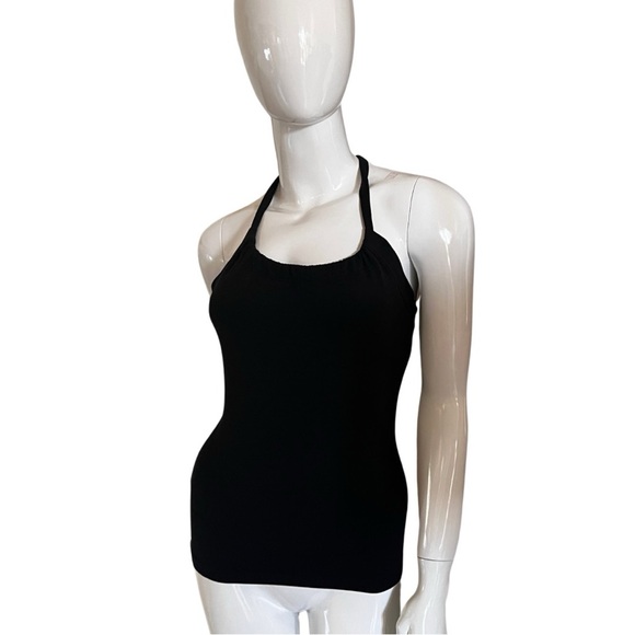 PrAna Quinn Chakara Yoga Tank Top Black, Small - Picture 2 of 4